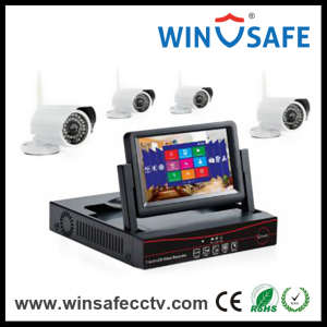 Indoor Security Network Video Recorder NVR Kits Camera