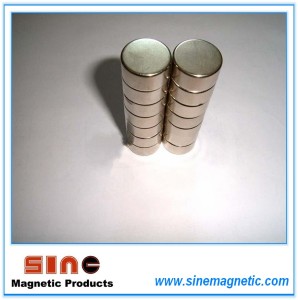 Permanent Disc Samarium Cobalt Magnets High Working Temperature